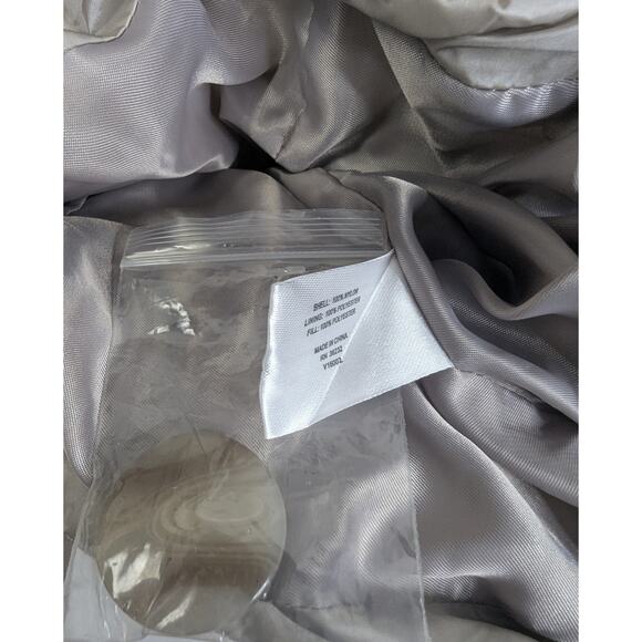 NWOT Centigrade Knee Length Puffer Coat in Champagne - Picture 7 of 8